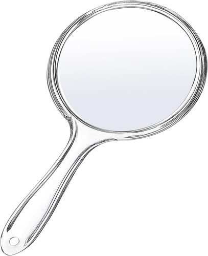 Hand mirror double sided - hand,