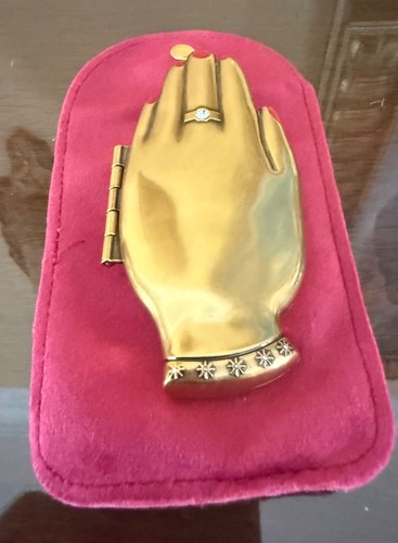 Hand shaped golden - 2, sided