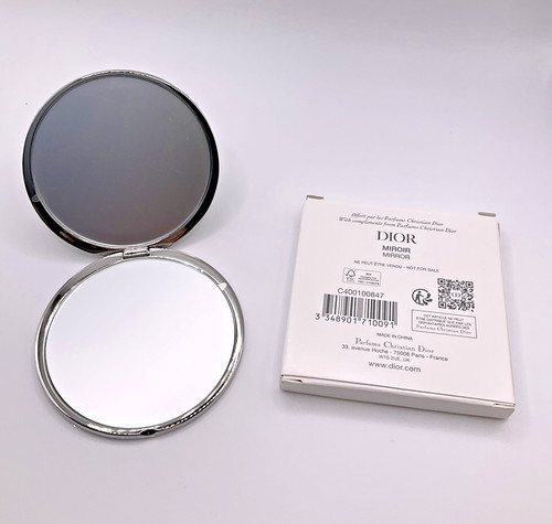Dior compact mirror silver - dior,