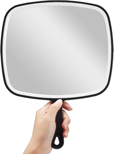 Handheld mirror extra large - handheld, mirror,