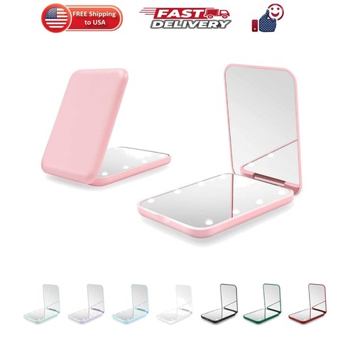 Compact mirror with light - mirror,